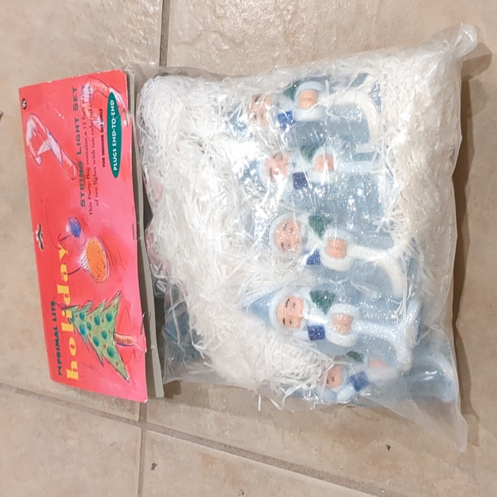 Primal Lite Fun Christmas Santa Claus Light Strand New